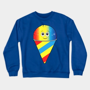 Cute Cartoon Snow Cone Crewneck Sweatshirt